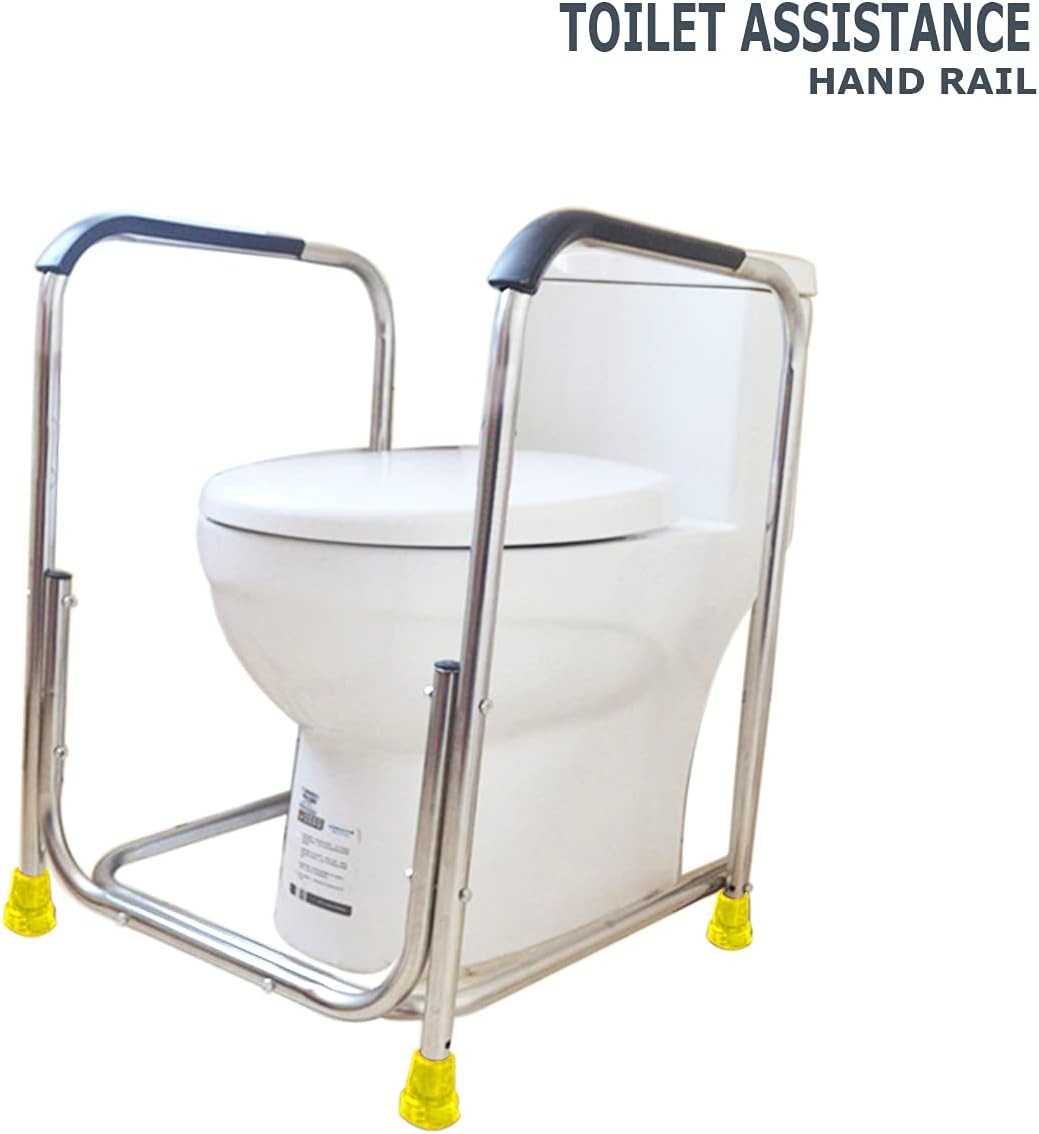 Riin Toilet Safety Support Bar Hand Rail Bathroom Seat Frame Medical Handicap Disability Assistant image number 3