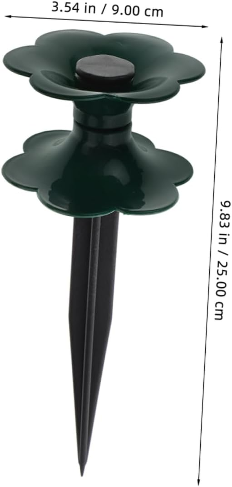 Sosoport 6Pcs Garden Hose Guide Spikes Outdoor Hose Holder Stand with Solid Plastic Stakes for Lawn Irrigation Suitable for Patio and Yard Gardening image number 1