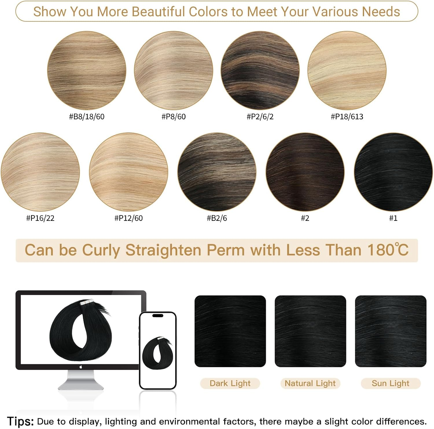 Yuniffe Tape in Hair Extensions Human Hair 40Cm Jet Black Human Hair Extensions Tape Ins 20Pcs 50G Seamless Skin Weft Tape Hair Extensions for Women Semi-Permanent Pre-Taped 16 Inch #1