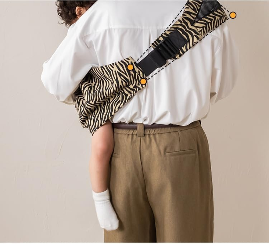 Baby Carrier Toddler Sling Ergonomic, Front Carry for Newborns & Older Babies 8-32 Lbs Infants Adjustable Size Breathable for Going Out Shopping & Travel Lightweight Portable Cotton - C image number 6