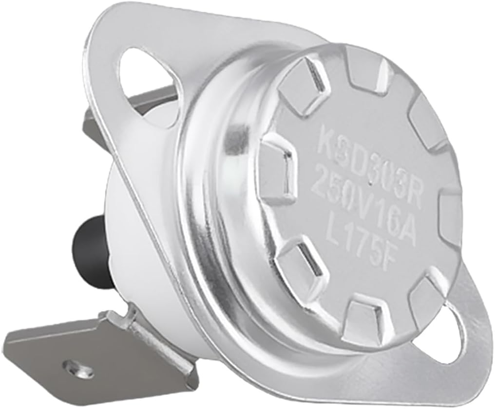 Emagtech KSD303R Temperature Switch 230-1960 Snap Disc Switch Compatible with Quadra-Fire Contour, 250V/16A 175F image number 4