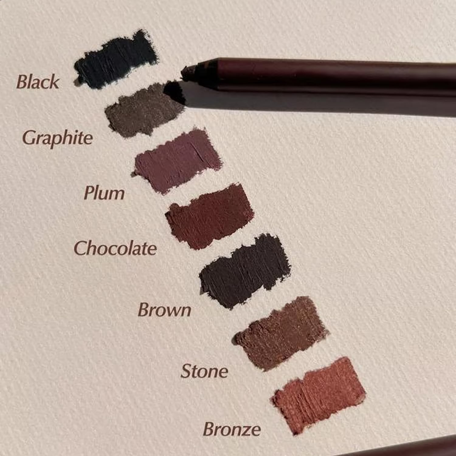 Creamy Pencil Eyeliner, 2025 Upgrade 24 Hr Waterproof Eyeliner, Long Lasting Eye Liner for Daily Makeup, No Tugging, Soft Tip and Easy to Color (Plum) image number 4