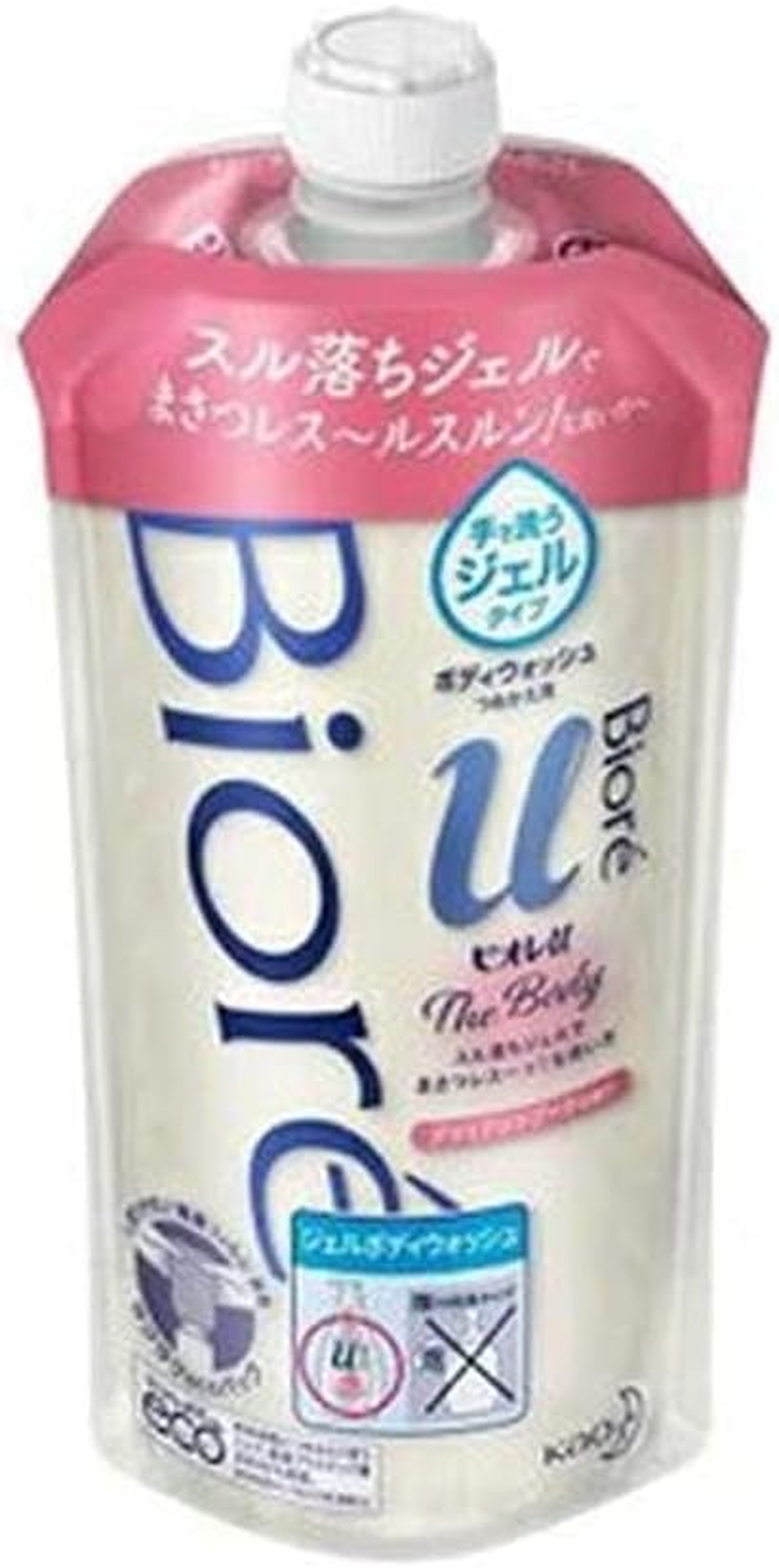 Biore U the Body Gel Body Wash - Refill - 340Ml - Brilliant Bouquet image number 1