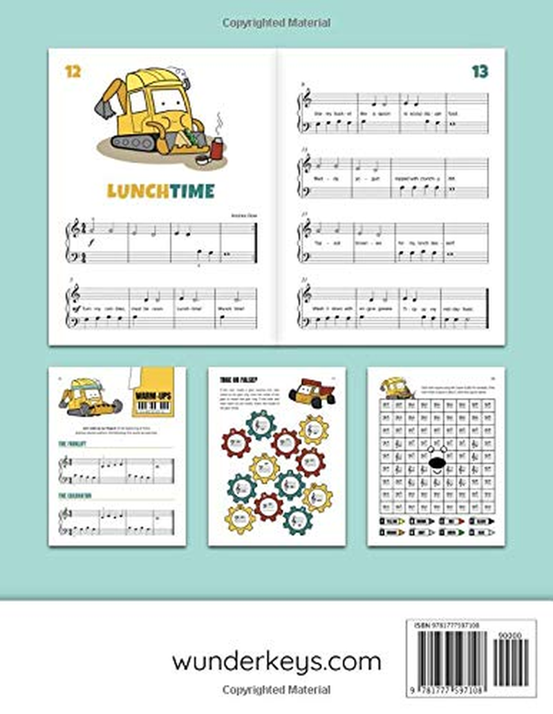 I Dig Piano: Supplementary Songs and Activities for Mid-Primer Piano Students (Andrea and Trevor Dow'S Very Useful Piano Library)