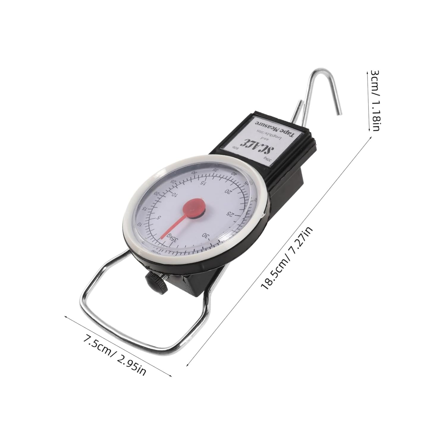 Gatuida Luggage Scale Portable Spring Scale for Travel for Weighing Luggage and Fishing Gear image number 3