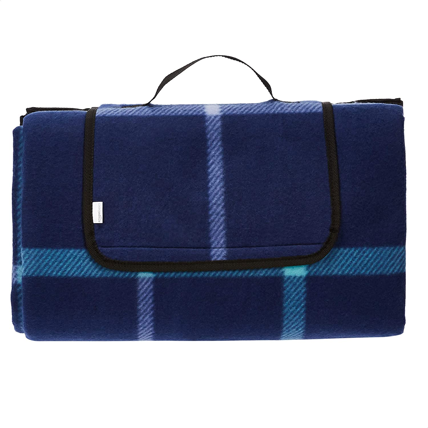 Amazon Basics Picnic Blanket with Waterproof Backing, 150 X 195 Cm image number 1