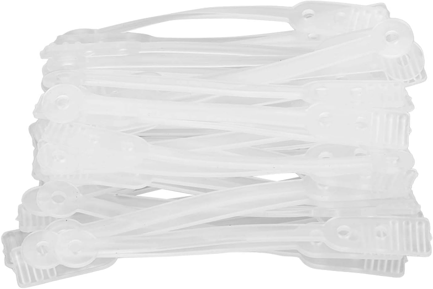 50 Pcs Hanging Perm Bar Tape High Elastic Wavy Silicone Tape Lightweight Reusable Hair Salon image number 5