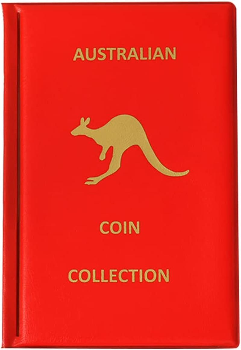 Coin Collection Book Holder Album for Collectors, 10 Pages 150 Pockets 4.5 X 4.5Cm(1.77 X 1.77 Inch) Inch Coin Albums Penny Collecting Book for Coin Storage, Pennies, Quarters (Blue, 150 Pockets)