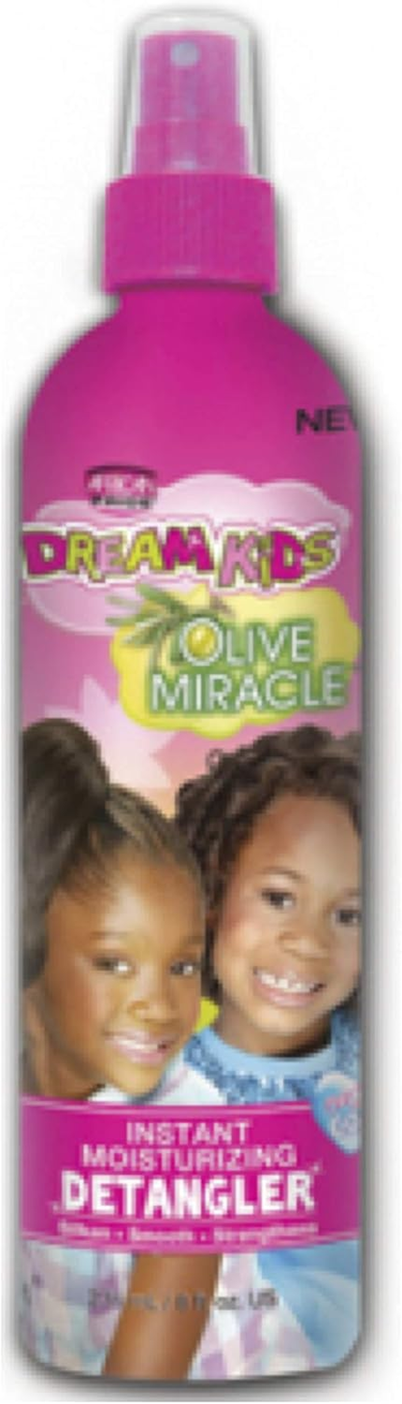 African Pride Dream Kids Olive Miracle Quick Bounce Detangling Pudding, Leave-In Conditioner & Anti-Breakage Oil Moisturizer
