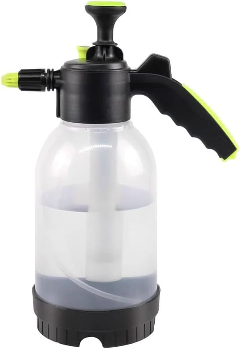 2L Fine Mist Spray Bottle, Hand Held Garden Sprayer Pump Pressure Water Sprayers, Empty Water Sprayer Watering Can with Adjustable Nozzle for Indoor and Outdoor Gardening and Home Cleaning image number 1