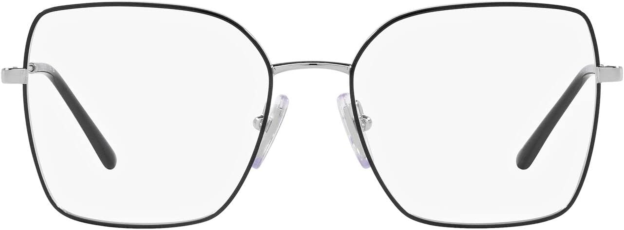 Vogue Eyewear Women'S Vo4274 Square  Eyewear Frames, Top Black/Silver/Demo Lens, 51 Mm
