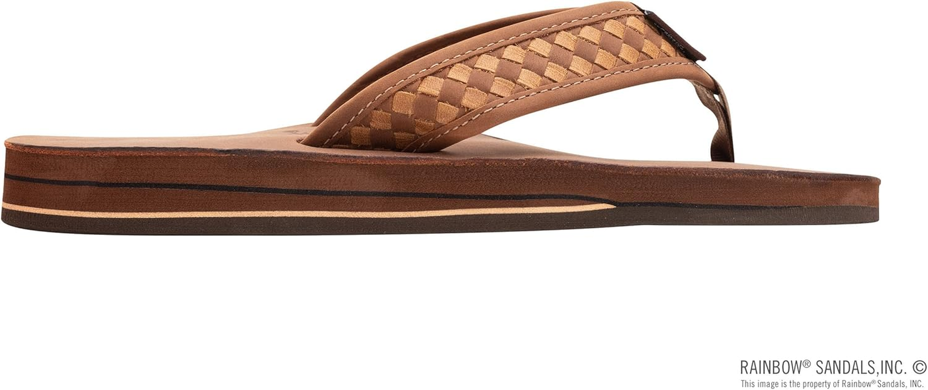 Rainbow Sandals Men'S Double Layer Bentley image number 5