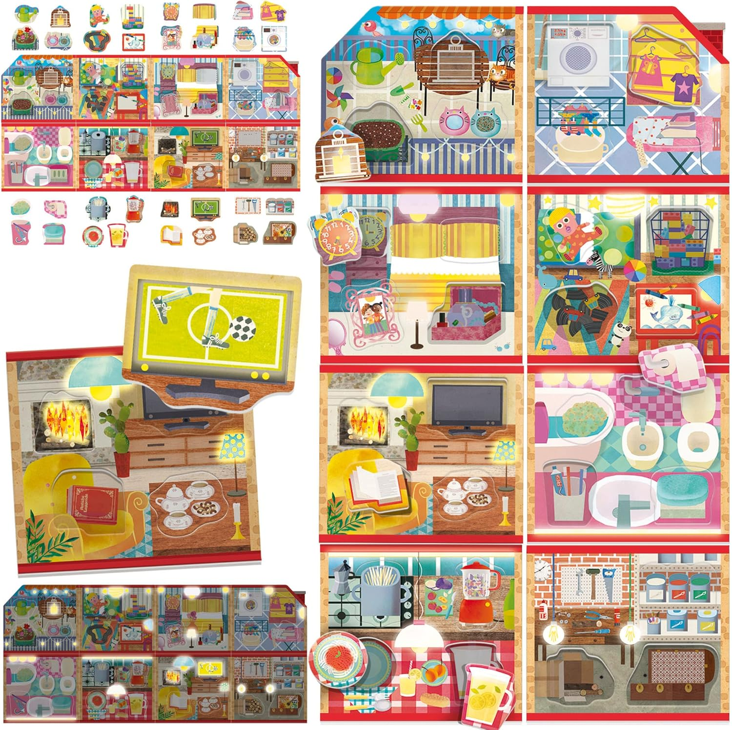 Headu Montessori My Little House Game