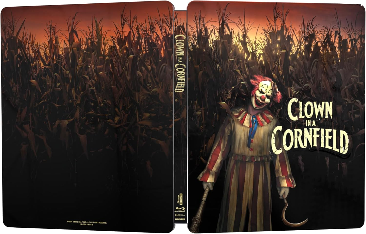 Clown in a Cornfield [4K UHD Steelbook + Blu-Ray] image number 1