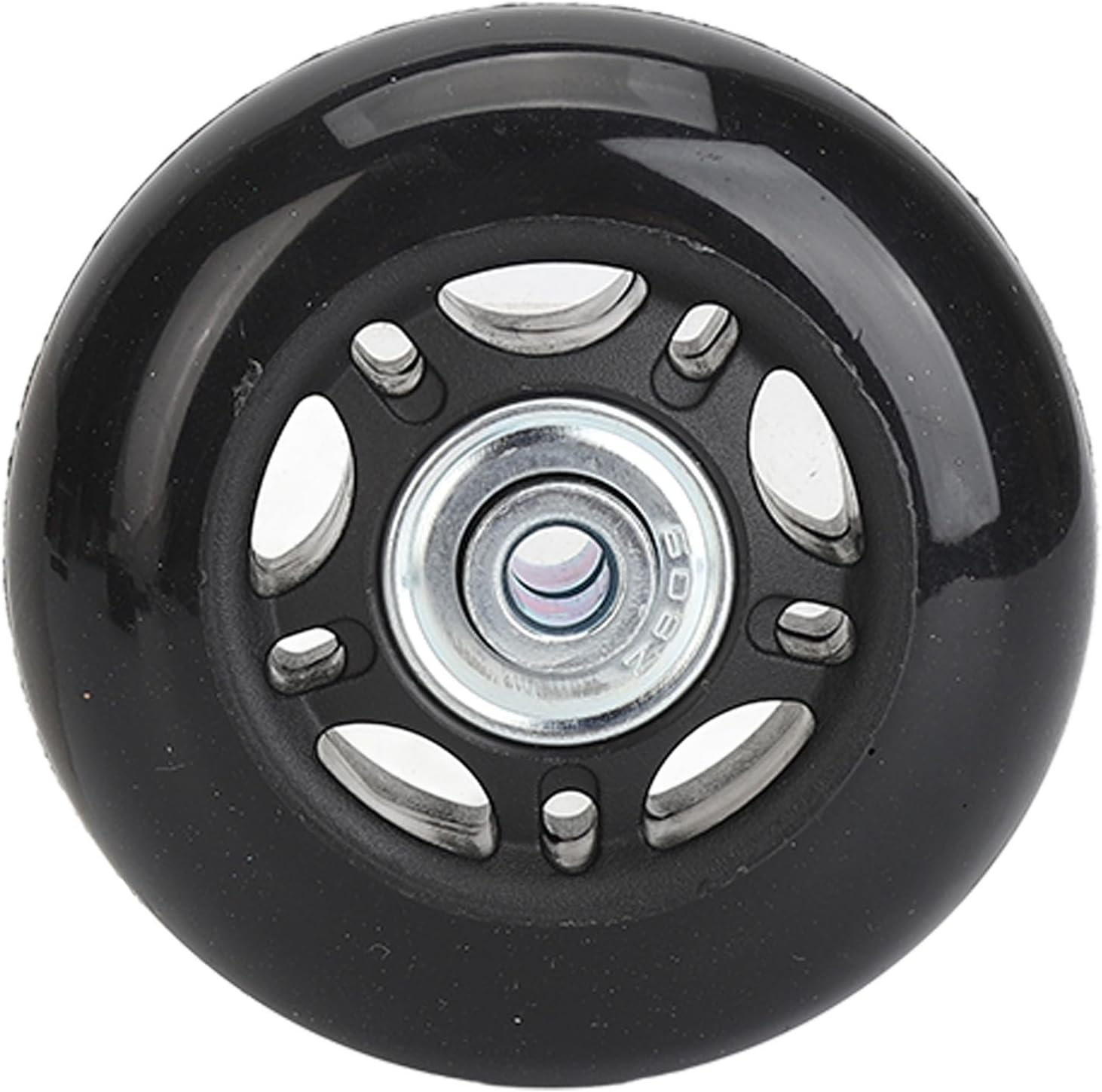 2Pcs Luggage Suitcase Wheels Replacement Kit Mute Wear Resistant Luggage Suitcase Replacement Wheels Universal Rubber Swivel Caster Wheels Bearings Repair Kits with Tool (68X24Mm image number 4