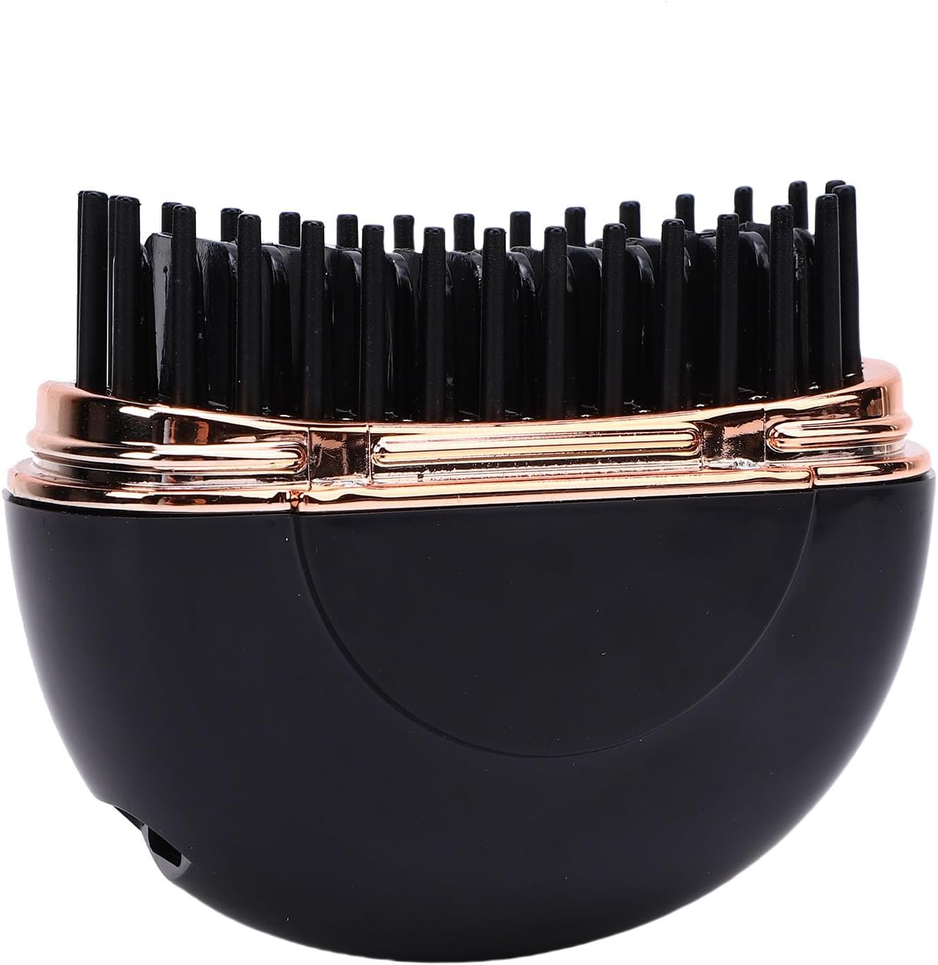 Pongnas Cordless Hair Straightener Comb, Quick Heating, Rechargeable Hot Brush, Hair Straightener for Home and Travel, 27 W (Black) image number 2