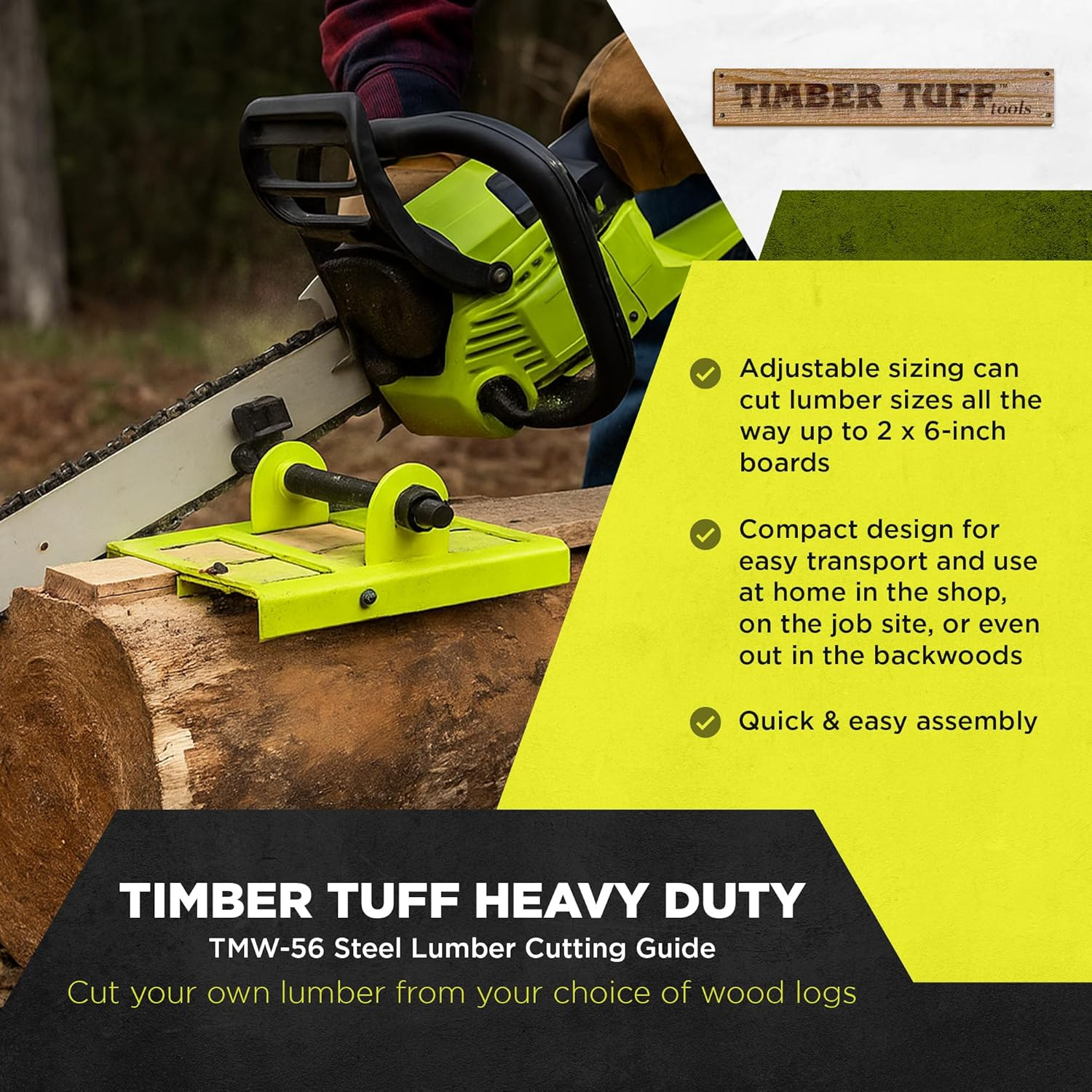 Timber Tuff TMW-56 Lumber Cutting Guide image number 1