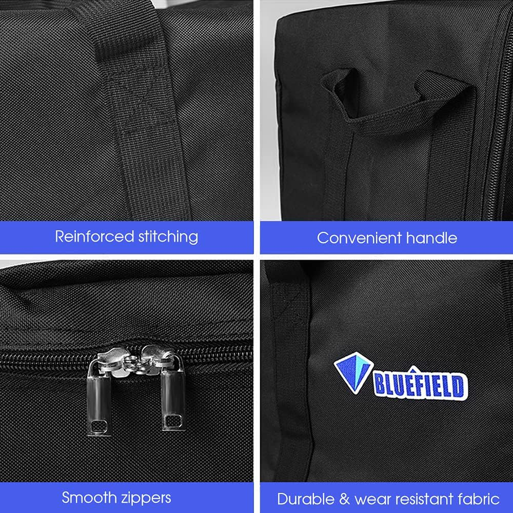 55L Extra Large Travel Storage Bag Water Resistant Hand Bag Folding Luggage Bag Backpack ALKOY image number 6