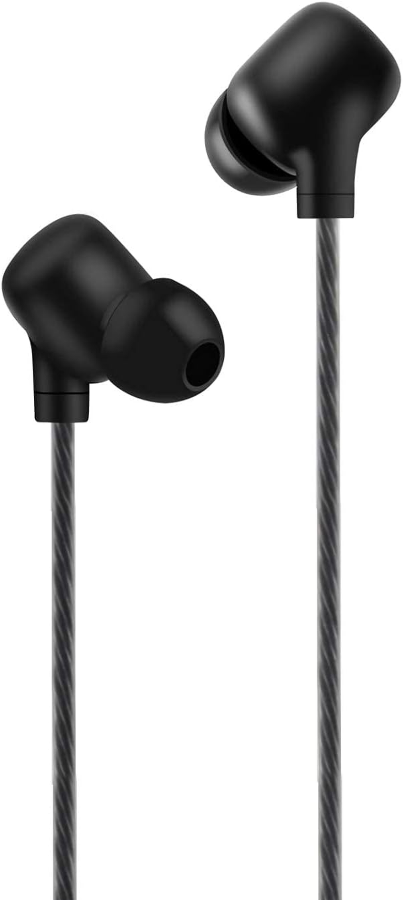 Ellogear EG10 Stereo Earbuds 3.5Mm with Noise Isolating Technology, Microphone and Volume Control - Clarity and Bass Performance - Black image number 5