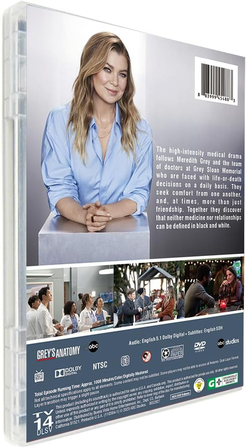 Grey'S Anatomy the Complete Twentieth Season DVD