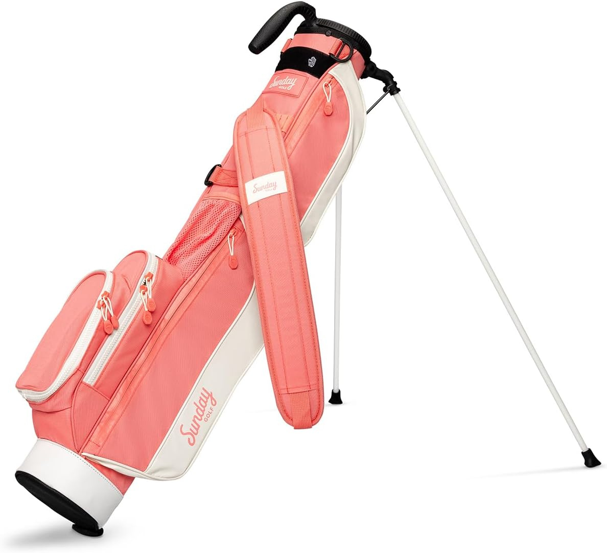 Sunday Golf Loma Bag - Lightweight Sunday Golf Bag with Strap and Stand &ndash; Easy to Carry Pitch N Putt Golf Bag &ndash; Golf Stand Bag for the Driving Range, Par 3 and Executive Courses, 31 Inches Tall