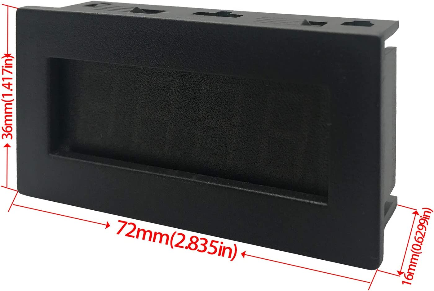 DIGITEN 4 Digital LED Tachometer RPM Speed Meter+Hall Proximity Switch Sensor NPN Blue image number 3