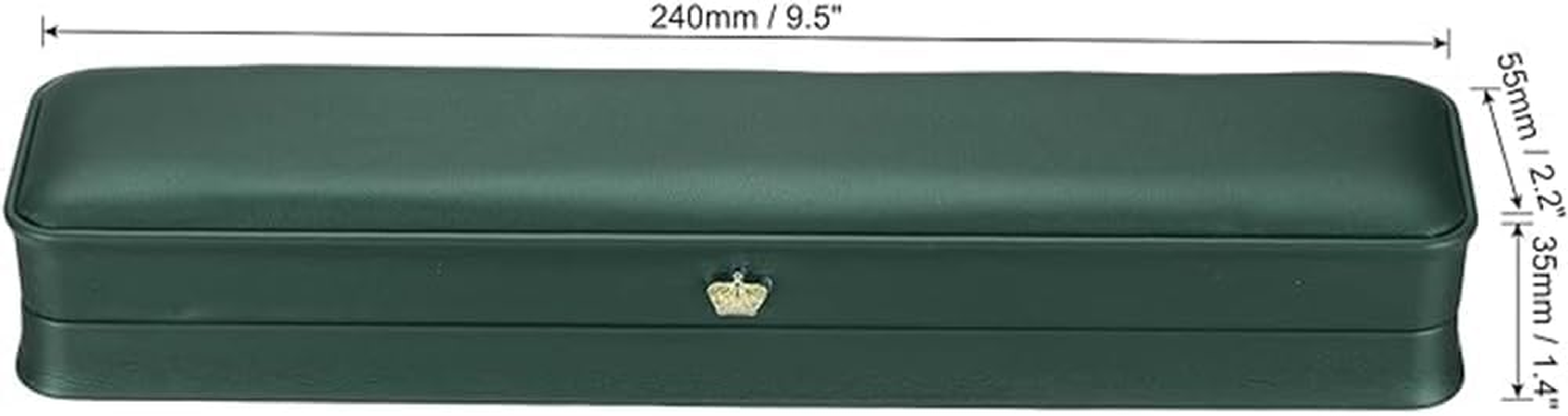 1 PCS Long Velvet Chain Necklace Gift Box, Pendant Long Chain Case, Elegant PU Leather Jewelry Gift Case, for Birthday Anniversary Wedding,Engagement,Proposal image number 2