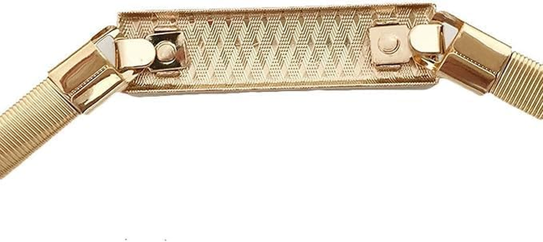 Women'S Tight Metal Belt Elastic Chain Belt Thin Waist Belt, Elastic Belt Dress, Metal Chain Belt Dress image number 4