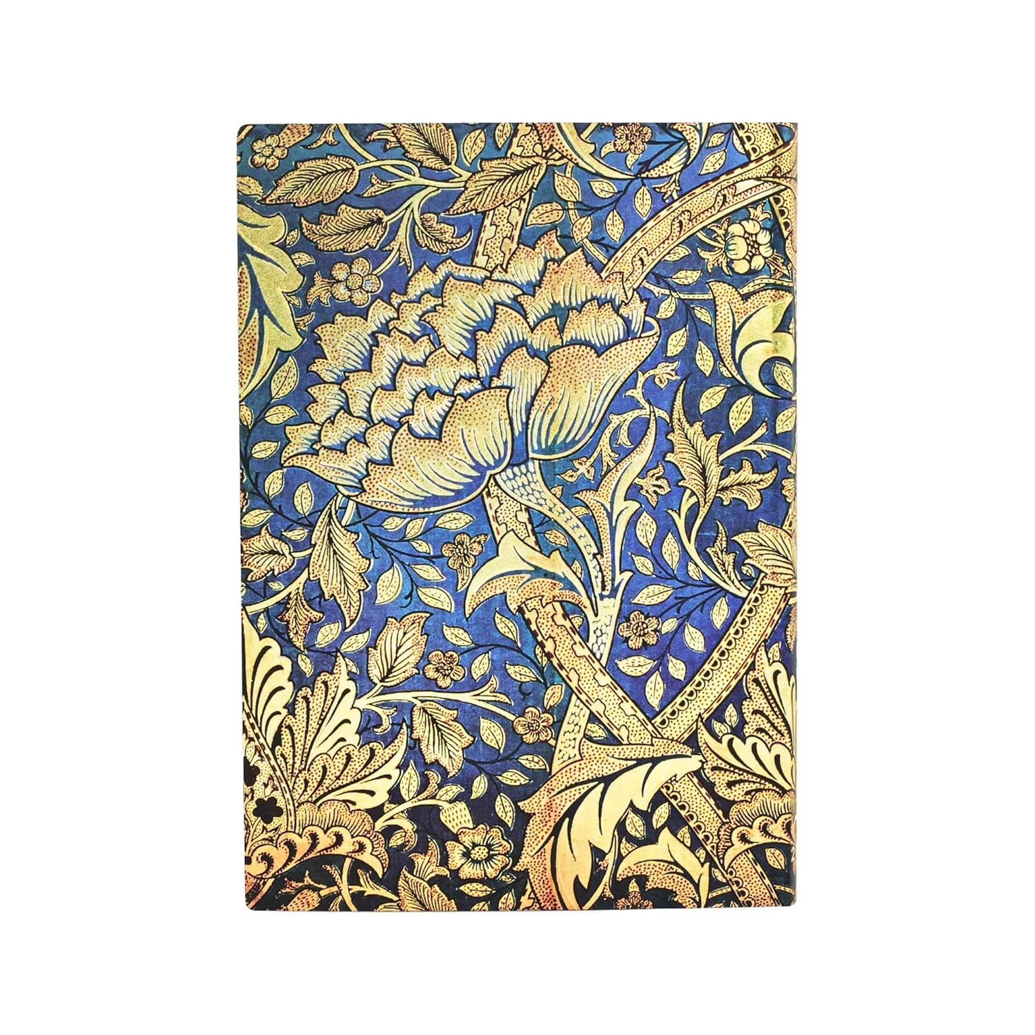 Morris Windrush (William Morris) Midi 12-Month Horizontal Softcover Flexi Dayplanner 2025 (Elastic Band Closure) image number 1