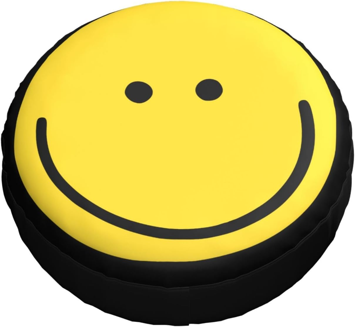 Smiley Face Spare Tire Cover Waterproof Sun Protection Fit for Trailers, Rv, SUV, Off-Road Vehicle, Camper, and Trucks 15 Inch Wheel Cover