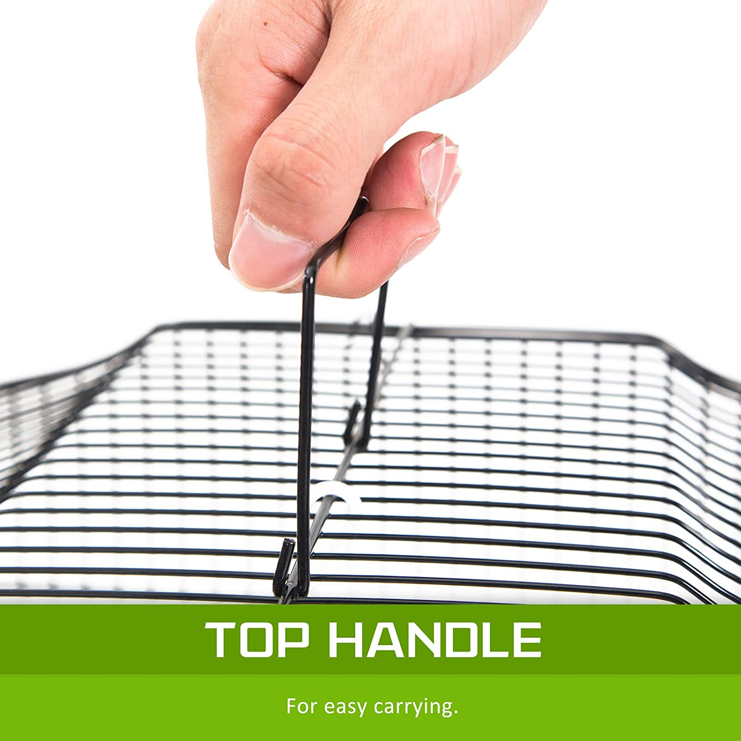 Parrot Aviary Veer 92Cm (PET-3016-92BK) image number 2