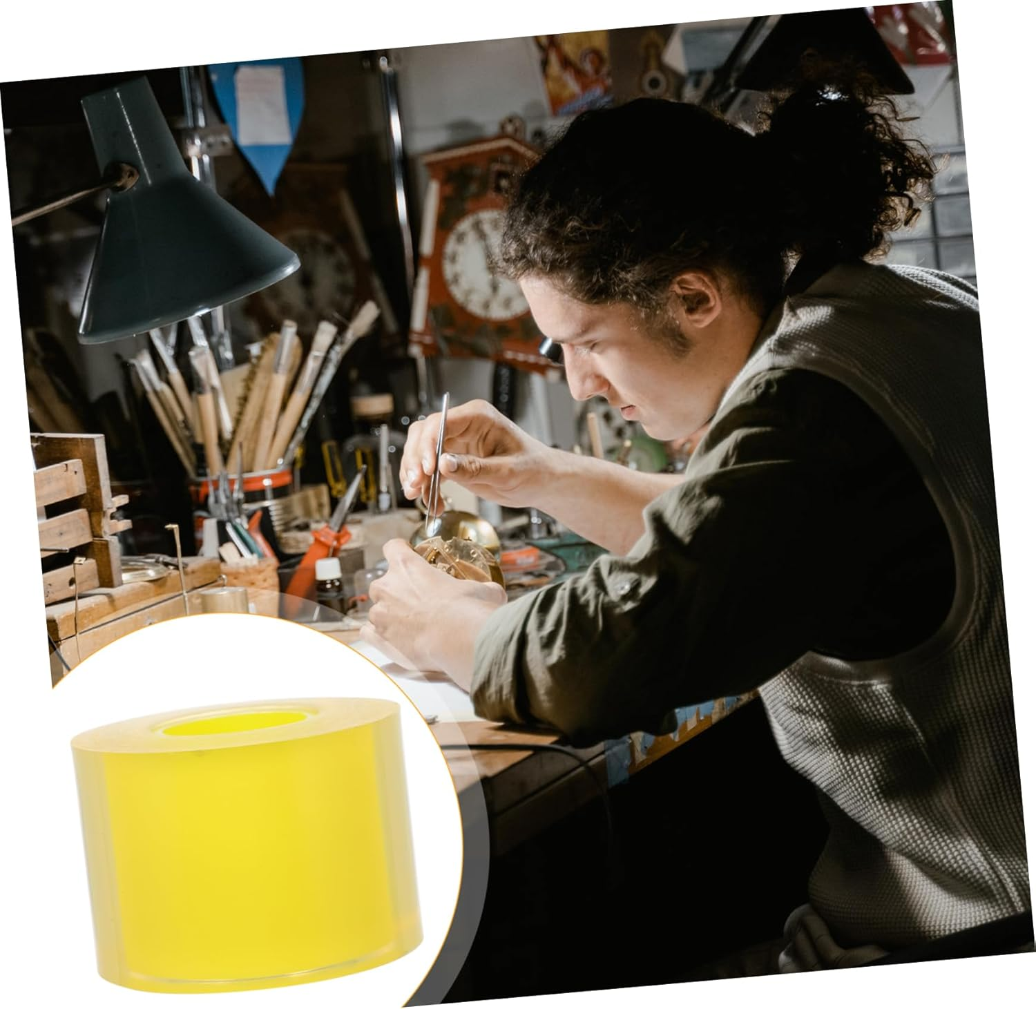 Watch Protective Film Tape Static Adhesive Gemstone Protector for Jewelry Repair image number 4