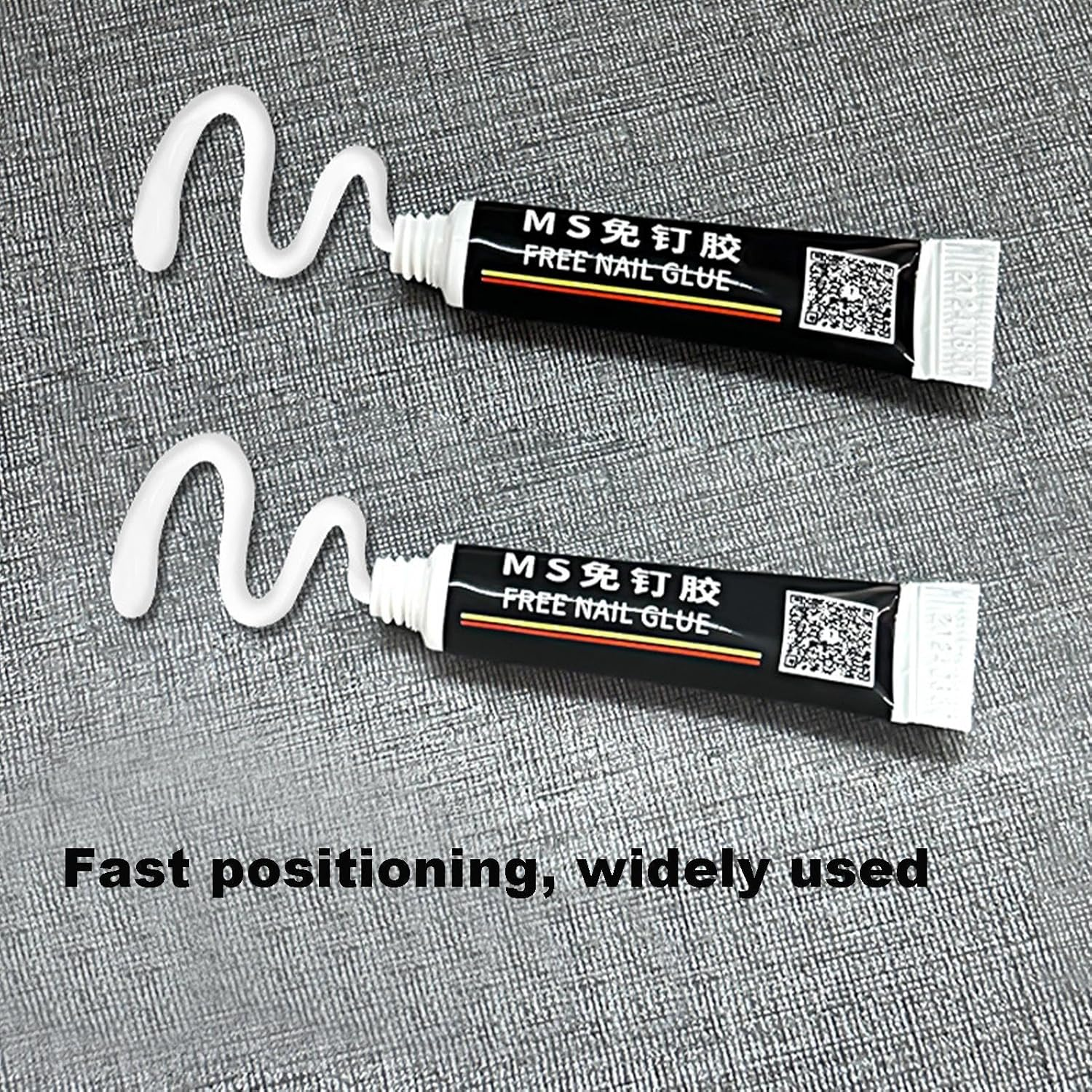 All Purpose Glue - 12Ml Strong No Nail Adhesive | Metal Polymer Adhesive Sealant for Frosted Glass, Marble, Lacquered Wood, Soft Metal Plates, Tiles image number 1