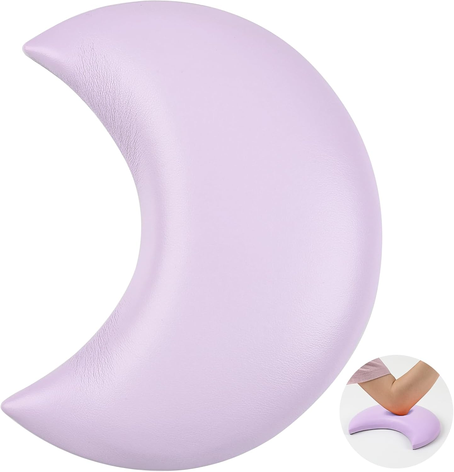 BQAN Nail Tech Elbow Rest, Soft Nail Arm Rest for Nail Tech Elbow Rest Pad Nail Tech Supplies (Purple) image number 2