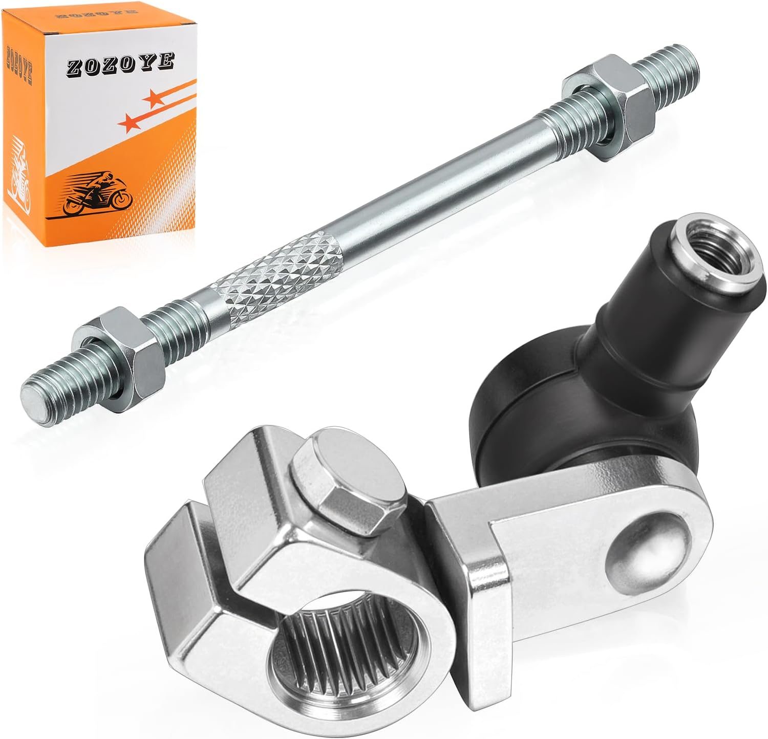 Gear Change Lever & Shift Rod for Kawasaki Ninja 300 EX300 2013-2017 13242-0087 39110-0307 image number 2