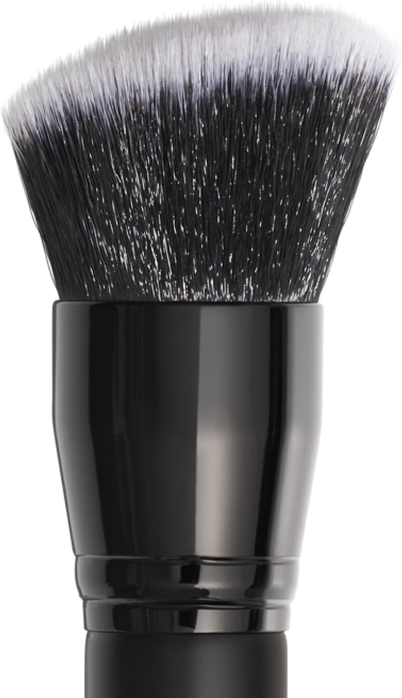 E.L.F. Dual-Ended Cream + Powder Brush, Two-In-One Makeup Brush for Creating a Gorgeous, Airbrushed-Looking Complexion, Vegan & Cruelty-Free
