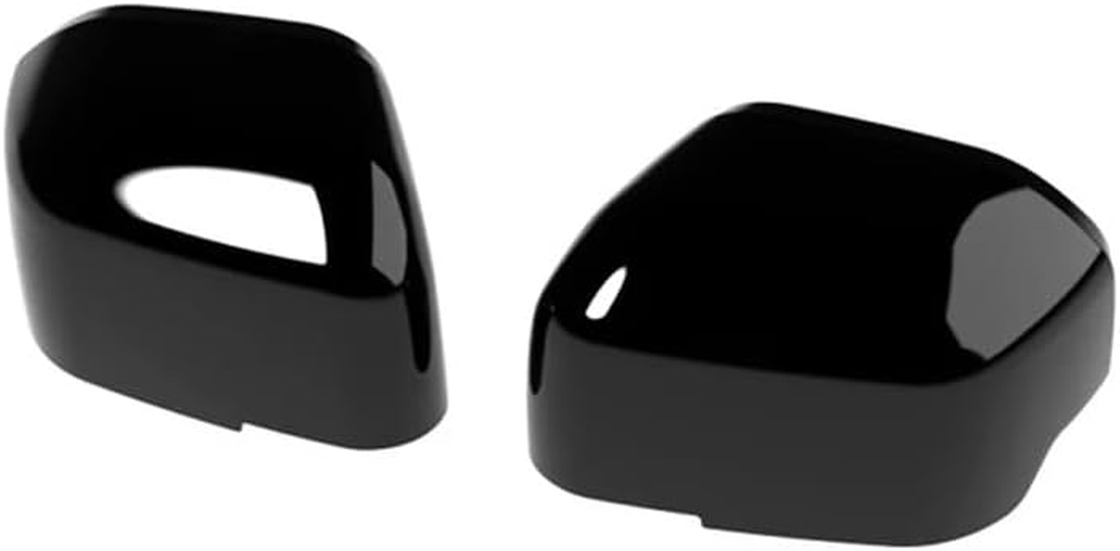 For BYD Shark 6 2024 2025 ABS Carbon Fiber/Bright Black/Matte Black Mirror Cover - Scratch Resistant, 3M Adhesive, Side Mirror Protection (Bright Black) image number 2