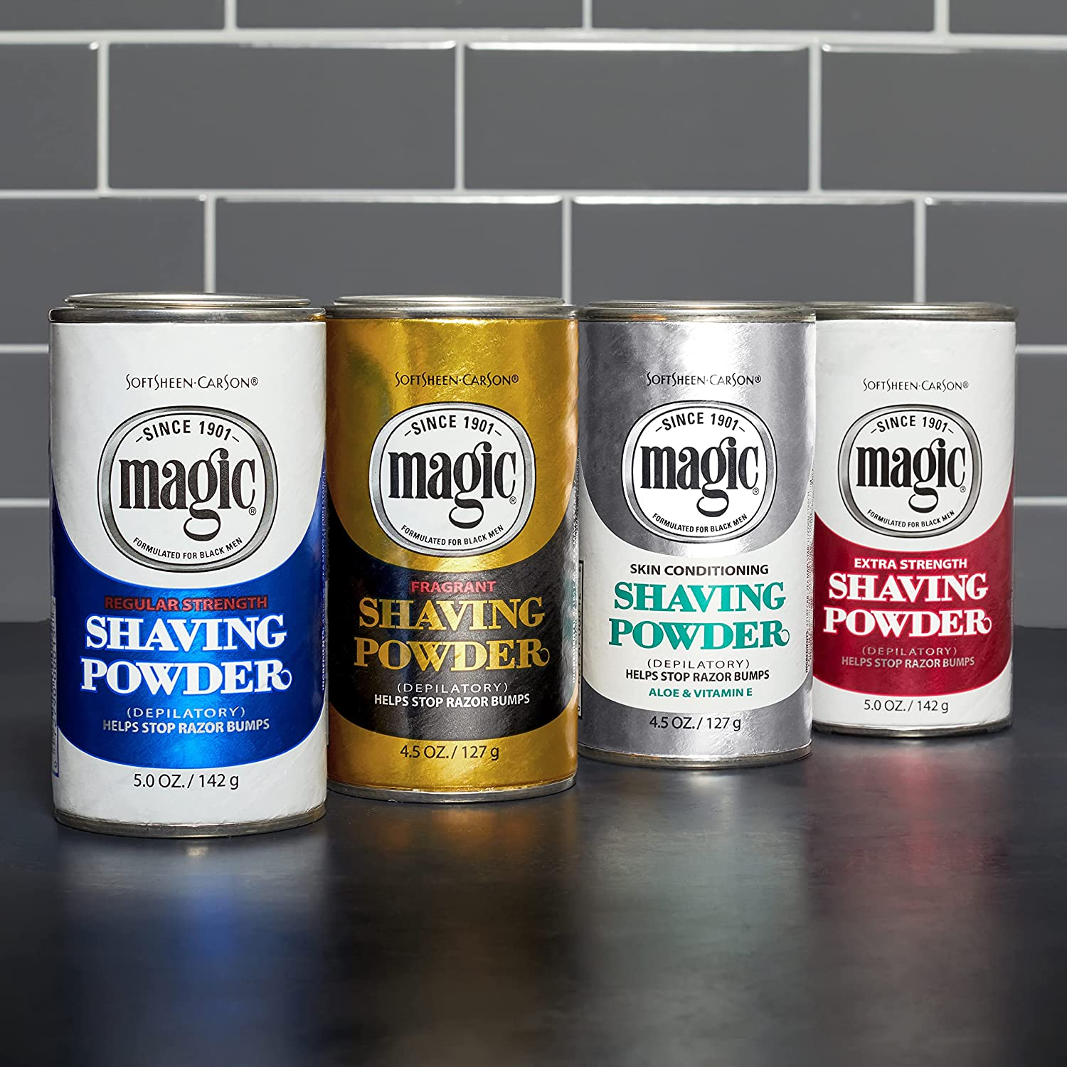 Softsheen-Carson Magic Skin Conditioning Shaving Powder, 4.5 Oz