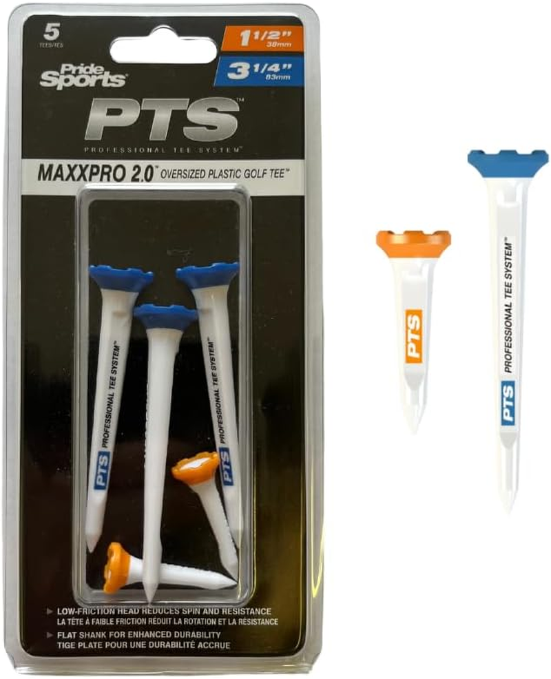 PTS MAXXPRO 2.0 Combo Plastic Golf Tees image number 3