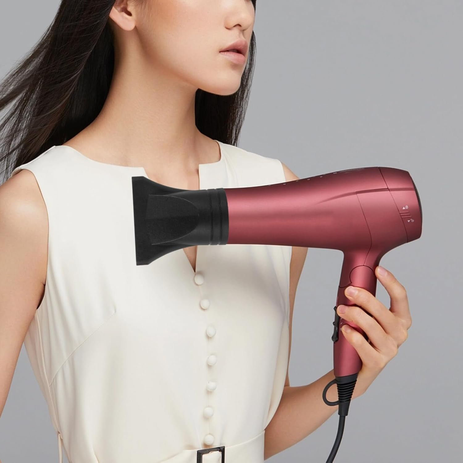 Set of 3 Hair Dryer Diffuser Concentrator Nozzle Replacement Hair Dryer Hair Dryer Concentrator Hair Dryer Nozzle Hair Dryer Comb Hair Dryer Styling Tool Travel Val image number 6