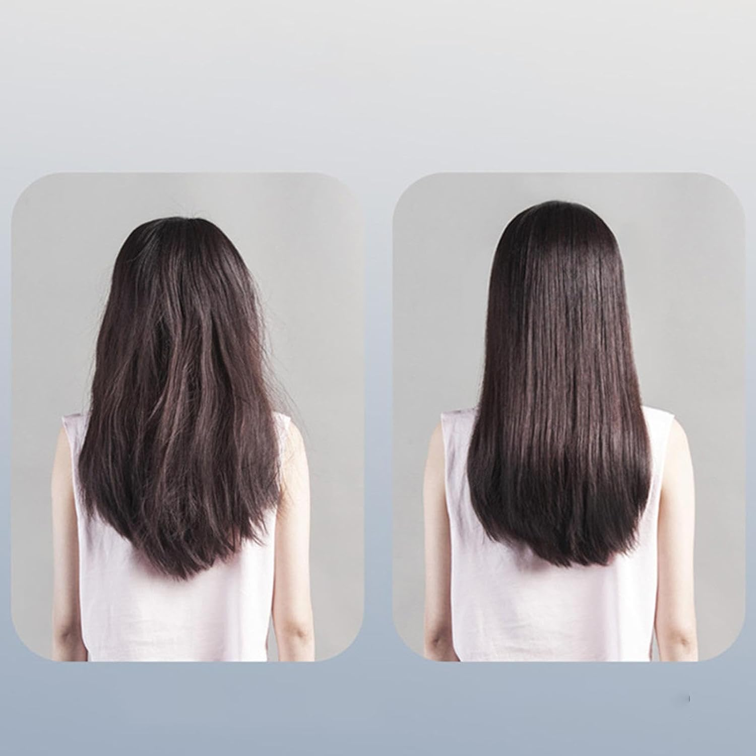 Lyanny Hair Straightener Brush Wireless | Hair Straightener Styling Comb | Portable Straightening Brush for Women, Negative Ion Straightener Comb, 2-In-1 Curling Iron Brush