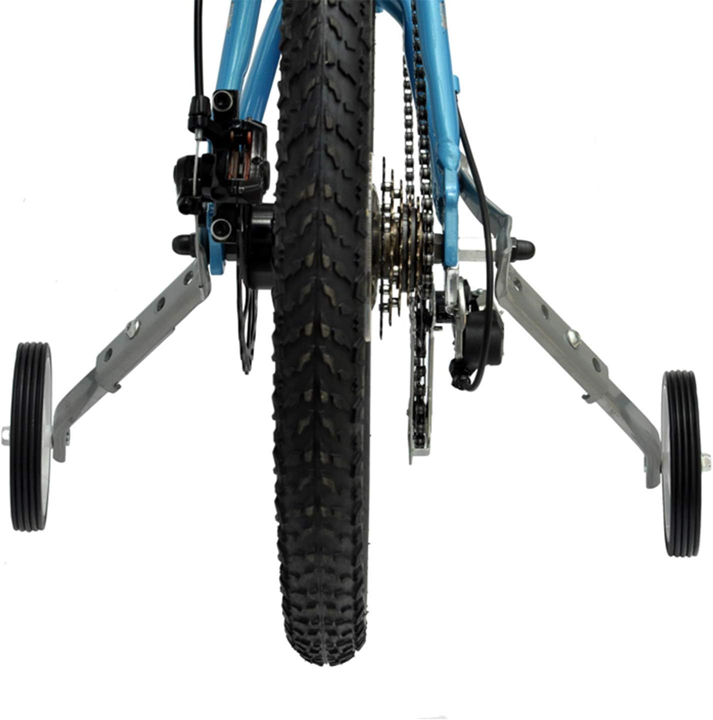 HOMEE Bicycle Training Wheels, Variable Speed Kids Bicycle Stabilizers Mounted Kit, Fit for 18 20 22 Inch Bikes (1Pair） image number 4