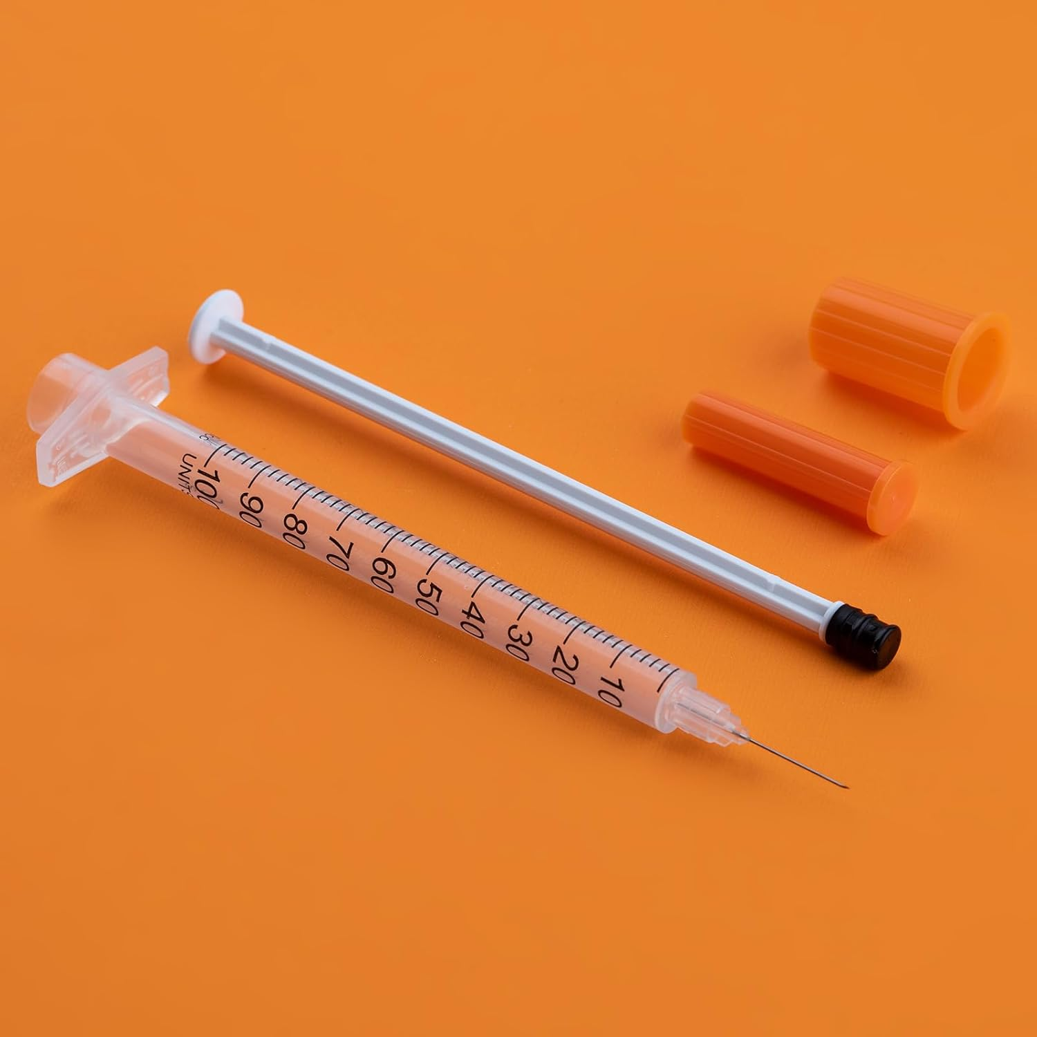 20Pcs/Pack 1Ml/Cc Syringe with 30G (8Mm) Needle, Lab Supplies, Individually Wrapped image number 3