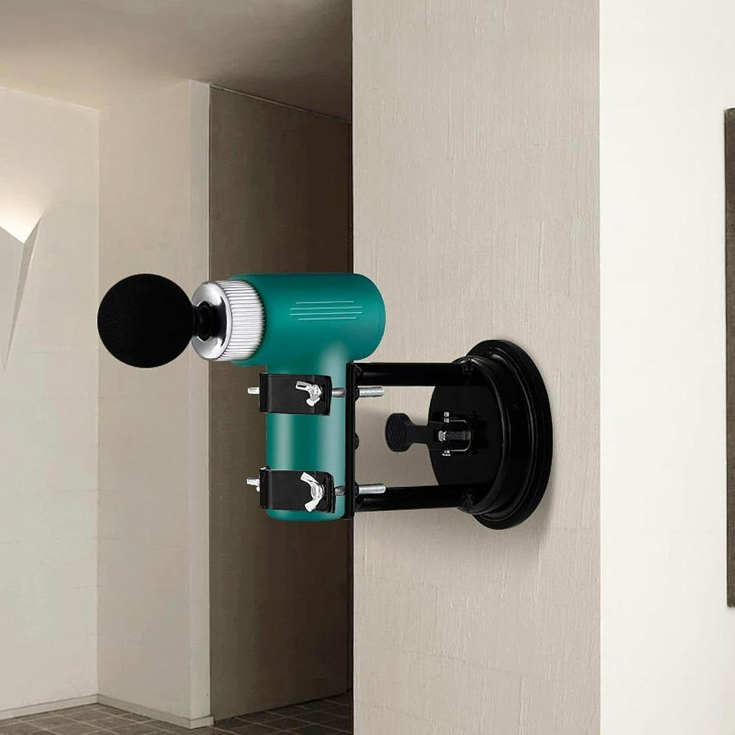 "Abbraccia" Massage Device Holder Massage Grip Holder Room Home Easy Installation Powerful Suction Cup Bracket Mounting Base