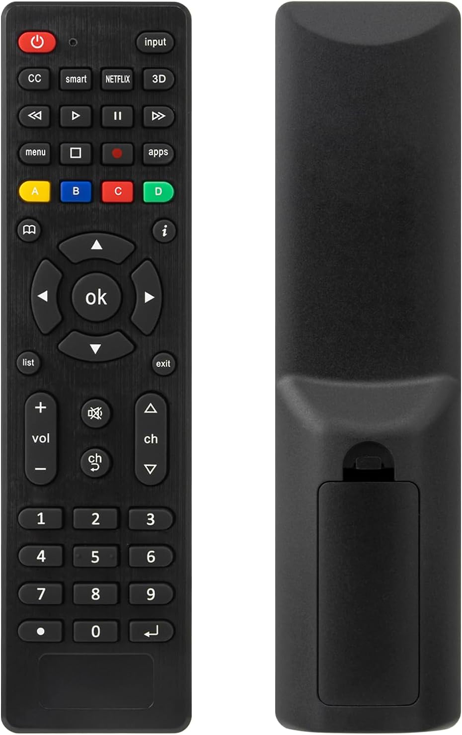 Universal TV Remote Control Compatible with Most LCD/LED 3D HDTV Smart TV Remote Control image number 3