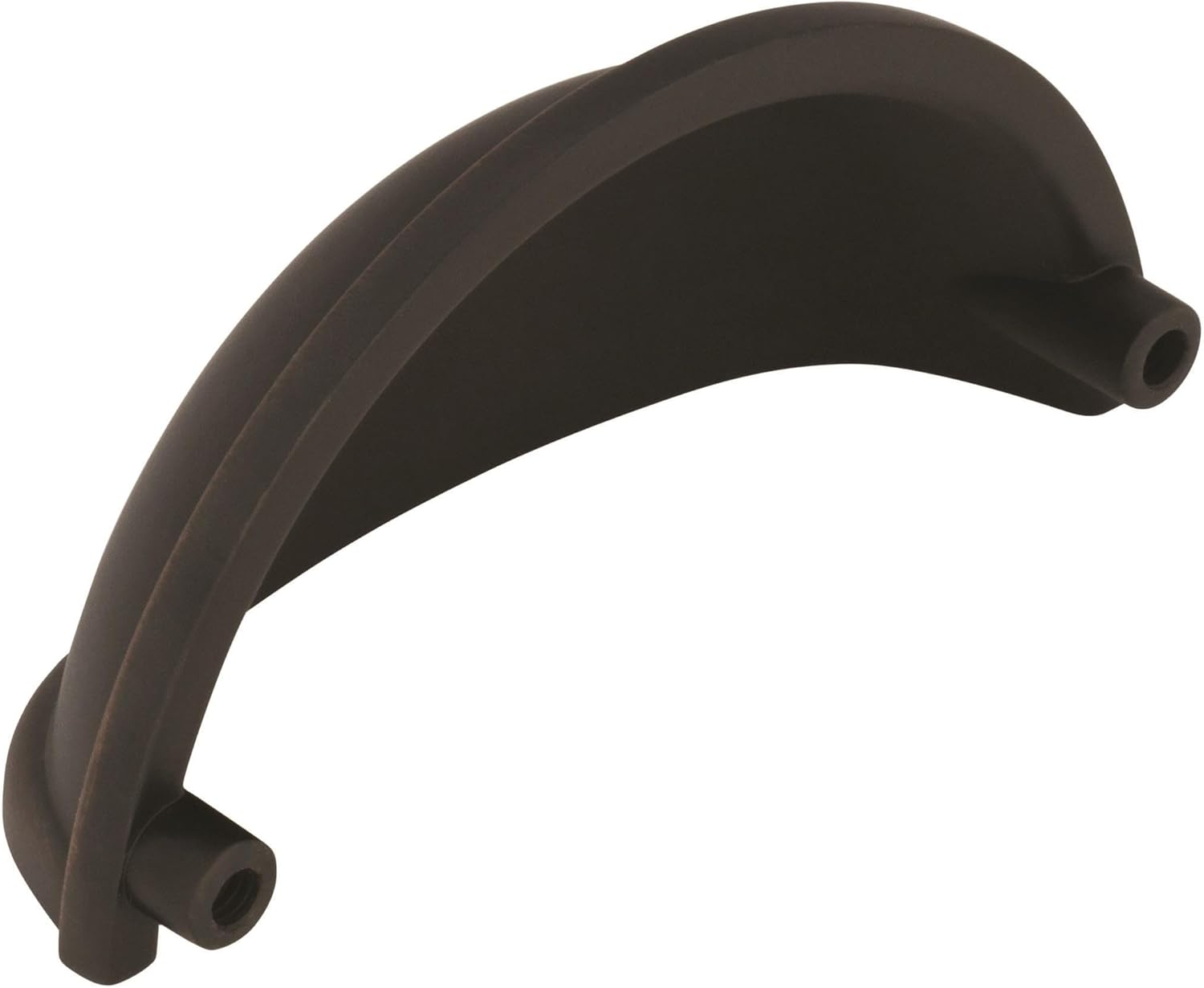 Amerock Cup Pulls Cup Pulls 3 in (76 Mm) Center-To-Center Oil-Rubbed Bronze Cabinet Cup Pull, Oil-Rubbed Bronze image number 6