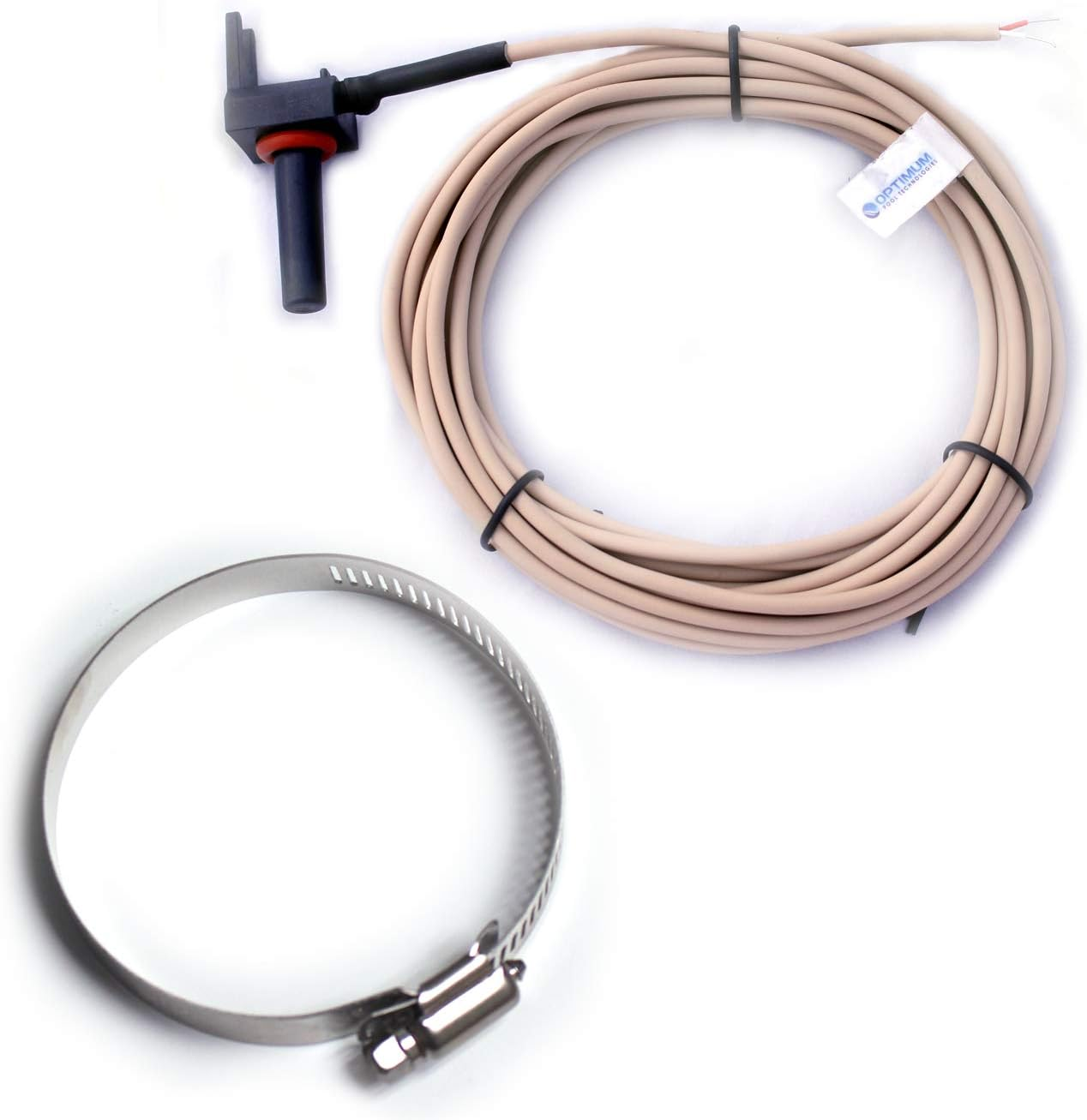 Optimum Pool Technologies GLX-PC-12-KIT Water/Air/Solar Temperature Sensor Replacement for Hayward - Replaces GLX-PC-12-KIT - Includes 2" Pipe Clamp image number 3