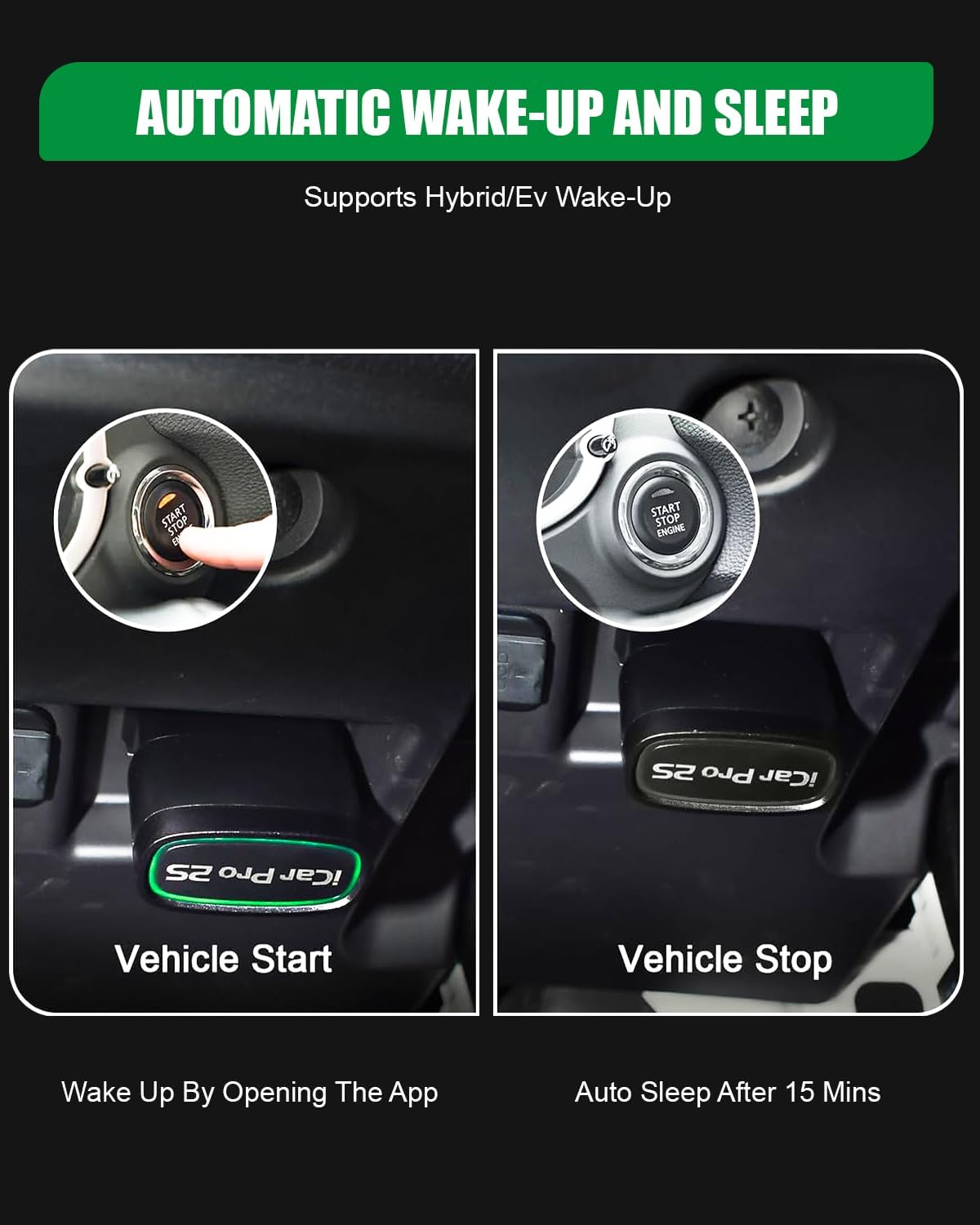 V-Gate Icar Pro 2S Bluetooth 5.2 OBD2 Code Reader OBDII Fault Diagnostic Tool Compatible Car Adapter Check Engine for Ios, Android and Windows image number 5