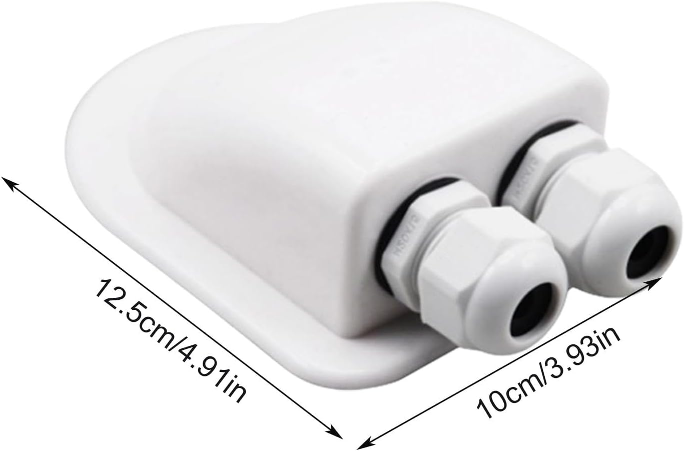 Solar Project Wire Box | Solar Panel Wire Box Double Entry,Multi-Function Cable Connector Engineered Wire Routing Solutions for Sheds, Yachts, Machine Room image number 4