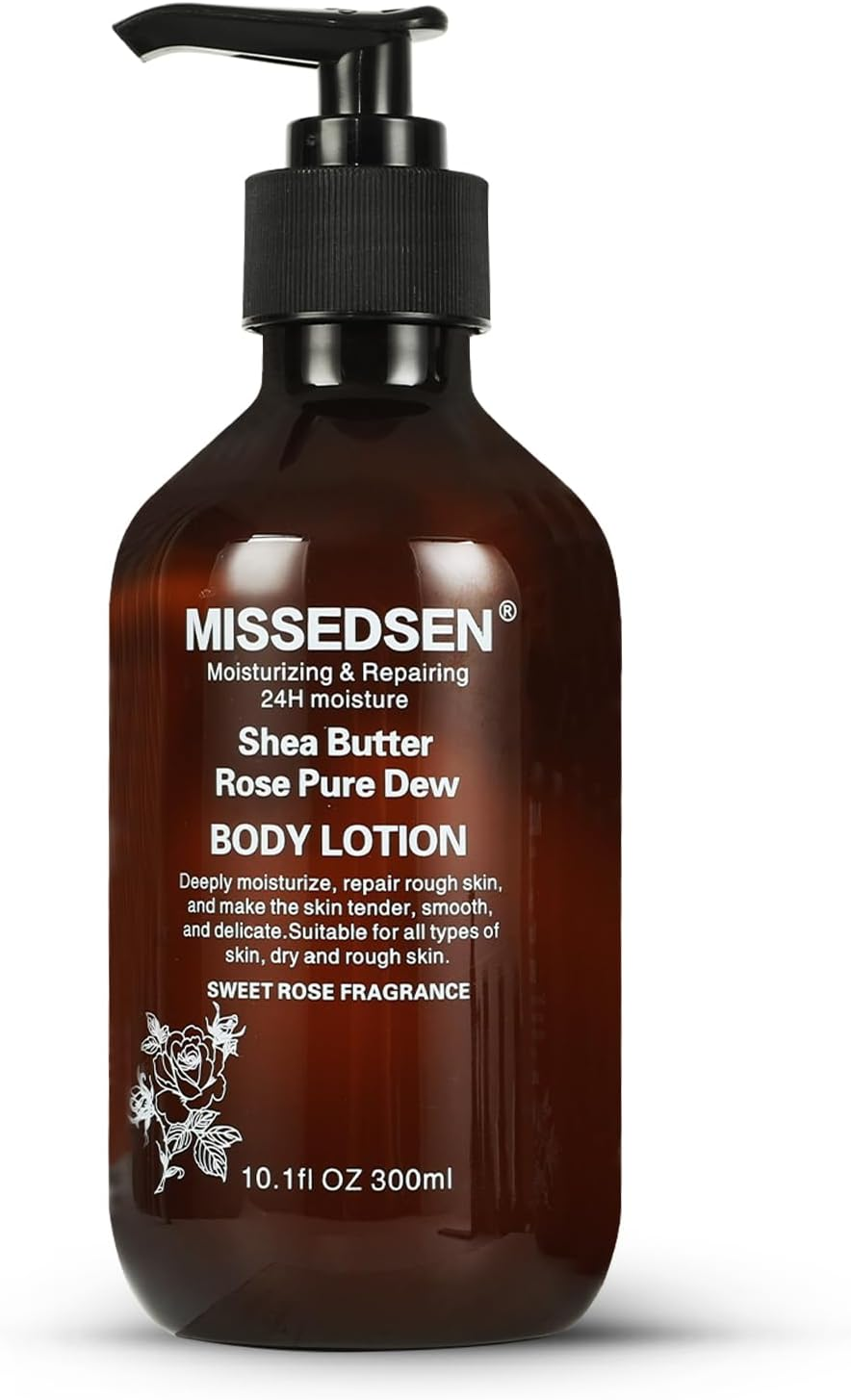 MISSEDSEN Body Lotion with Shea Butter and Rose, 300Ml, Moisturising for All Skin Types image number 3